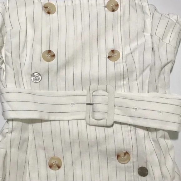 Reformation Palma dress in Gordon Stripe - Picture 8 of 9